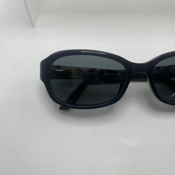 Saks Fifth Avenue Sunglasses Women FRAME ONLY SAKS79/S 53-16-130 Black 632 - Picture 5 of 16